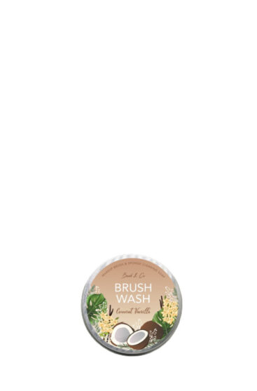 mini brush wash coconut vanilla