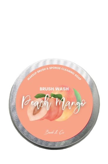 brush wash peach mango
