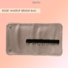 rose makeup brush bag