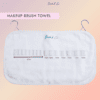 makeup brush towel