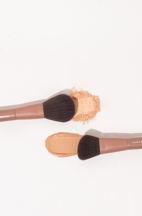 mini powder brush