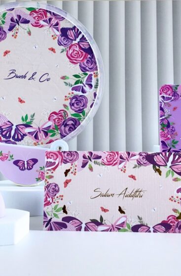 gwp (do not purchase) mirror, hand fan, bc sponge & sampul raya